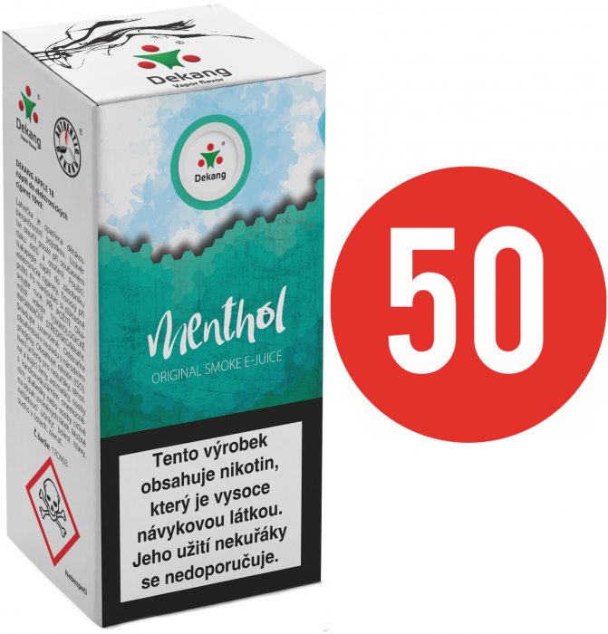Liquid Dekang Fifty Menthol - 10ml - Nikotin: 16mg