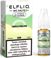 Liquid ELFLIQ Nic SALT Triple Melon 10ml