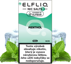 Liquid ELFLIQ Nic SALT Menthol 10ml