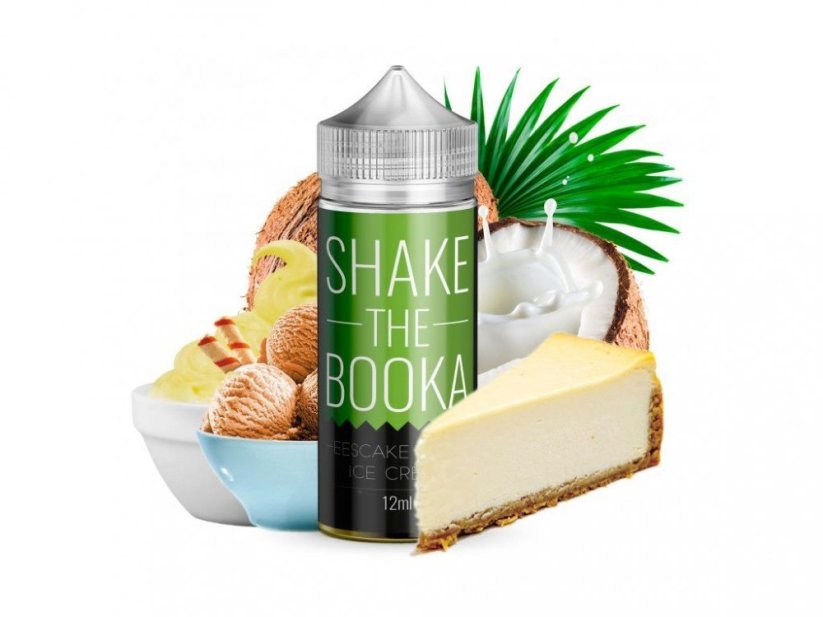 Příchuť SNV Infamous Originals - Shake The Booka - cheesecake s vanilkovou zmrzlinou, 12ml