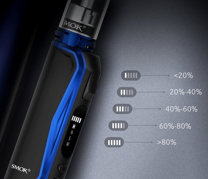 Smoktech Priv N19 Grip 1200mAh Full Kit - Barva: Prism Blue Black