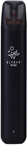 Elf Bar RF350 Pod elektronická cigareta 350mAh - Barva: Black