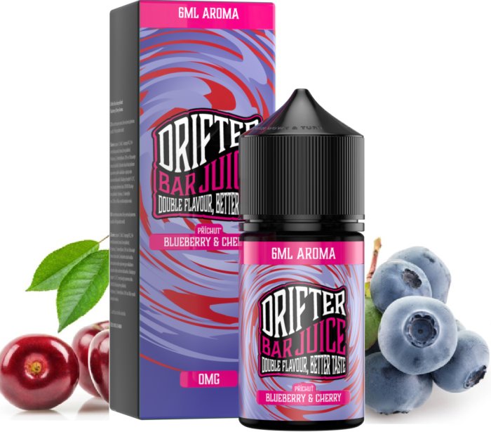 Příchuť Drifter Bar Juice SV 6ml Blueberry Cherry