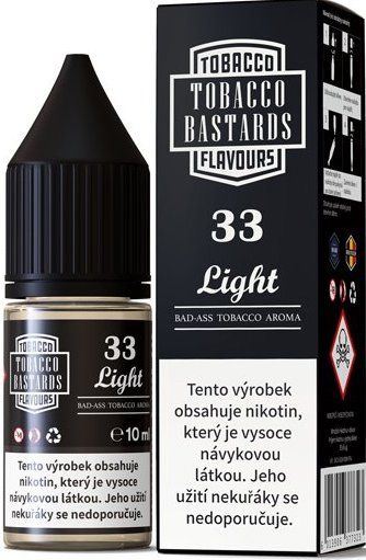 iquid Flavormonks Tobacco Bastards SALT No.33 Light - 10ml - Nikotin: 20mg