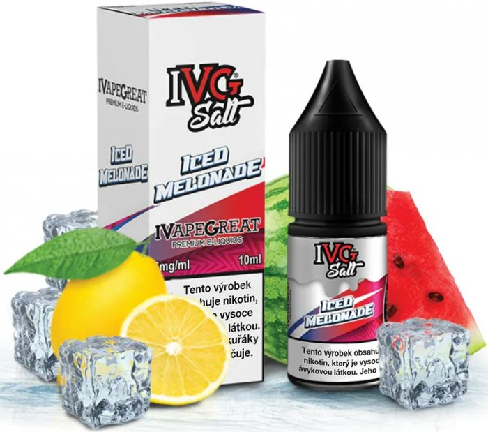 Liquid IVG SALT Iced Melonade 10ml - 10mg