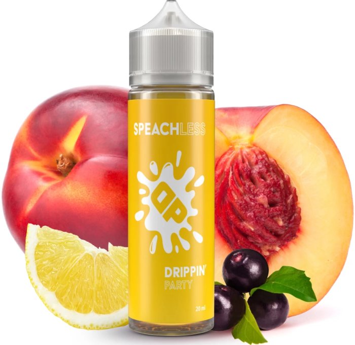 Příchuť Drippin Party SV 10ml Speachless (Broskvová limonáda)