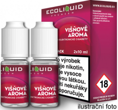 Liquid Ecoliquid Premium 2Pack Cherry (Višeň) - 2x10ml