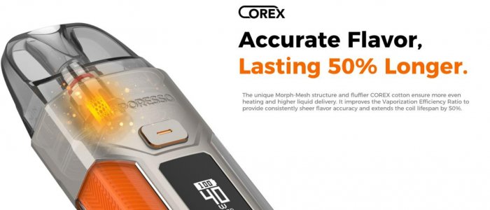 Vaporesso LUXE X PRO elektronická cigareta 1500mAh - Barva: Ultra Orange