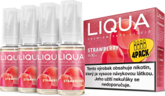 Liquid LIQUA Elements 4Pack Strawberry 4x10ml(Jahoda)