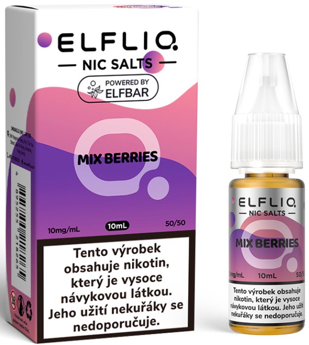 Liquid ELFLIQ Nic SALT Mixed Berries 10ml