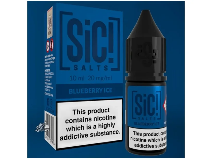 Sic! Salts - Blueberry ICE 10ml 20mg