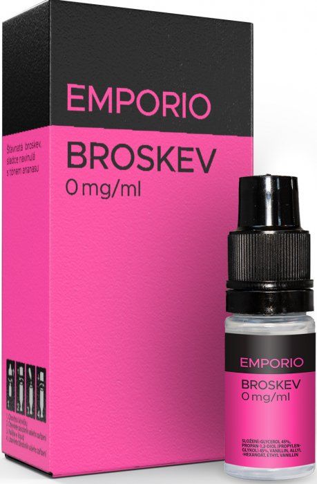 e-liquid EMPORIO Broskev 10ml - Nikotin: 3mg