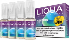 Liquid LIQUA CZ Elements 4Pack Menthol (Mentol) - 4x10ml