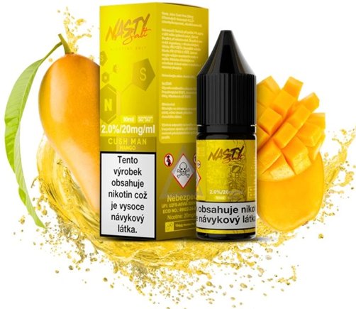 Liquid Nasty Salt Cush Man 10ml - 20mg (Mango)
