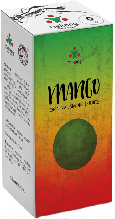 Liquid Dekang Mango (mango) - 10ml - Nikotin: 0mg