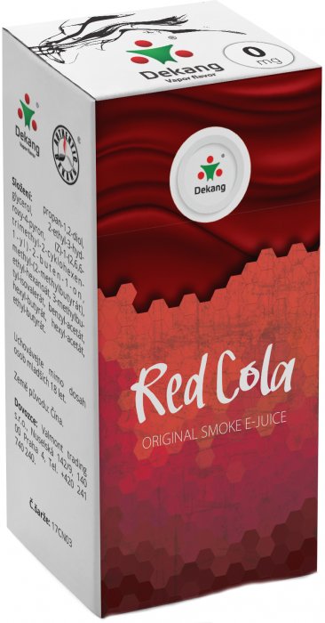 Liquid Dekang Red Cola (Kola) - 10ml - Nikotin: 0mg