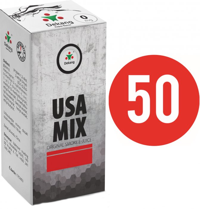 Liquid Dekang Fifty USA Mix - 10ml - Nikotin: 0mg