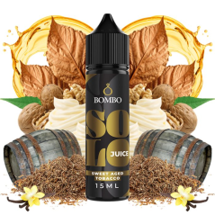 Příchuť Bombo Solo Juice SV 15ml Sweet Aged Tobacco (Nasládlá tabáková směs)