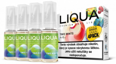 Liquid LIQUA Elements 4Pack Two mints 4x10ml(Chuť máty a mentolu)