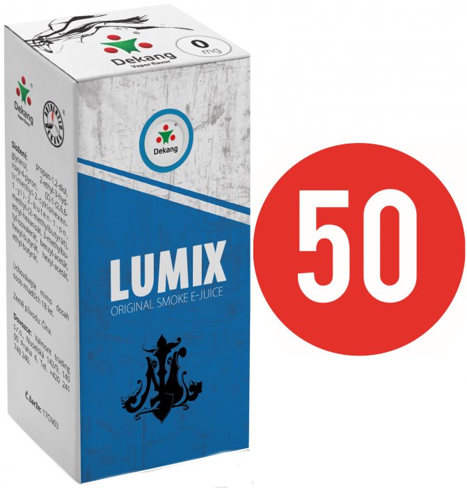 Liquid Dekang Fifty LUMIX - 10ml - Nikotin: 0mg