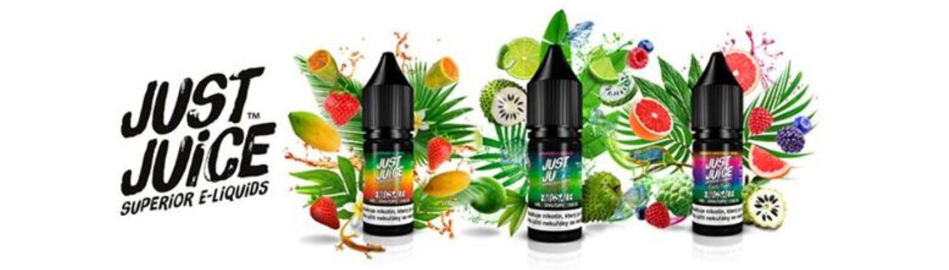 E-liquidy s nikotinovou solí Just Juice SALT