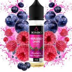 Příchuť Bombo Wailani Juice S&V Blueberry and Raspberry (Borůvka a malina)