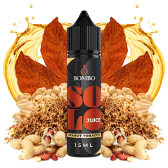 Příchuť Bombo Solo Juice SV 15ml Peanut Tobacco (Tabák s arašídy)