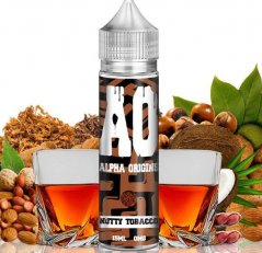 Příchuť Alpha Origins Shake and Vape - Nutty Tobacco 15ml