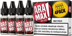 Liquid ARAMAX 4Pack Max Peach - 4x10ml