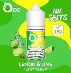 Liquid Oree SALT Lemon  Lime - Citrón a limetka 10ml - 18mg
