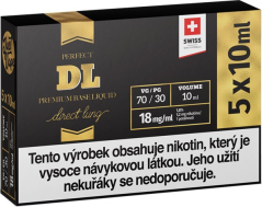Booster JustVape DL (70VG/30PG) 5x10ml - 18mg... 5PACK