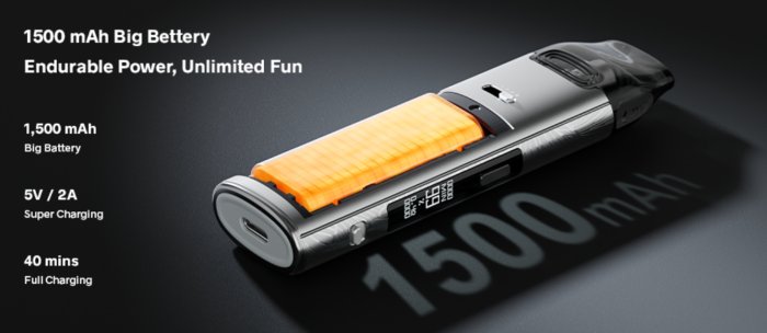 VOOPOO VMATE Pro 2 Pod elektronická cigareta 1500mAh