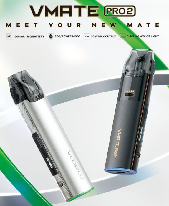 VOOPOO VMATE Pro 2 Pod elektronická cigareta 1500mAh
