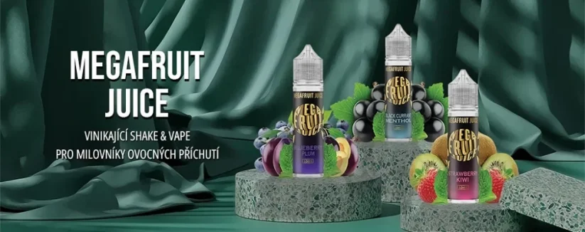 Megafruit Juice - S&V - Blackcurrant Menthol (Černý rybíz s mentolem) - 10ml