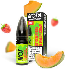 Liquid RIOT X Salt Strawberry Melon Chew (Jahodovo-melounová žvýkačka) 10ml
