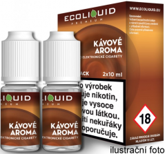 Liquid Ecoliquid Premium 2Pack Coffee (Káva) - 2x10ml