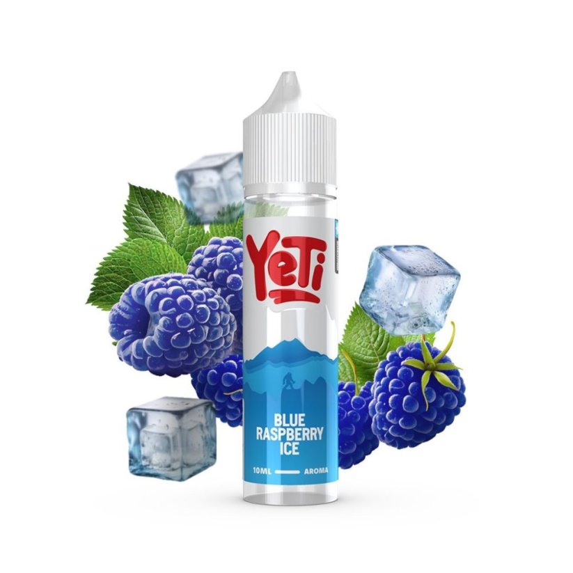 Příchuť Yeti Summit Series S&V: Blue Raspberry Ice (Ledová modrá malina)