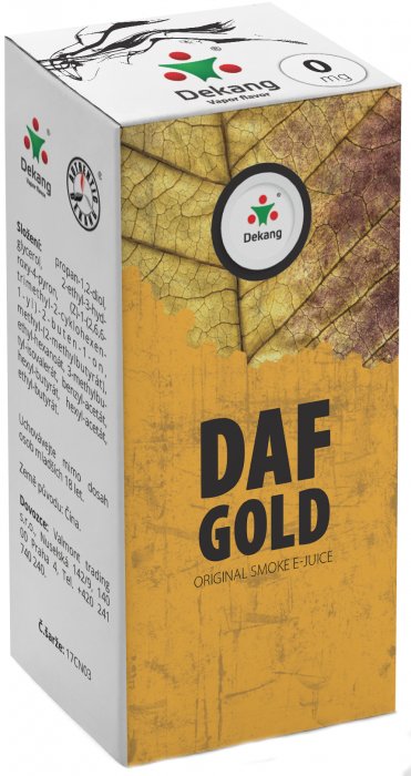 Liquid Dekang DAF Gold - 10ml - Nikotin: 0mg