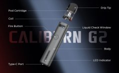 Uwell Caliburn G2 elektronická cigareta 750mAh